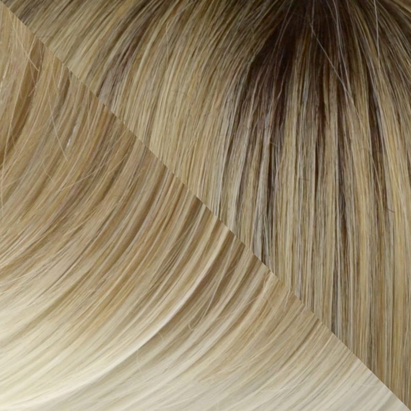 Peruka syntetyczna termoodporna blond z odrostem ASH 14/1001/8R