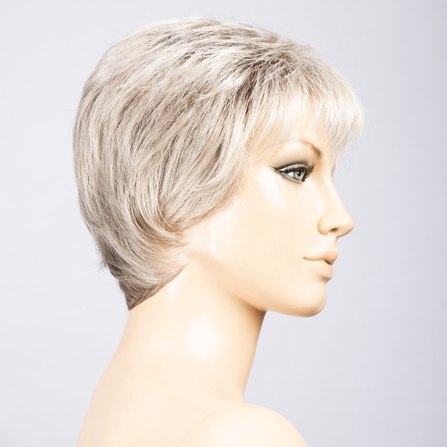 Peruka z włosów śnieżny blond z odrostem DESIRE darksnow/rooted