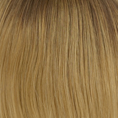 Topper naturalny z włosów słowiańskich blond ombre ZOA 25cm 6/8R+12/14