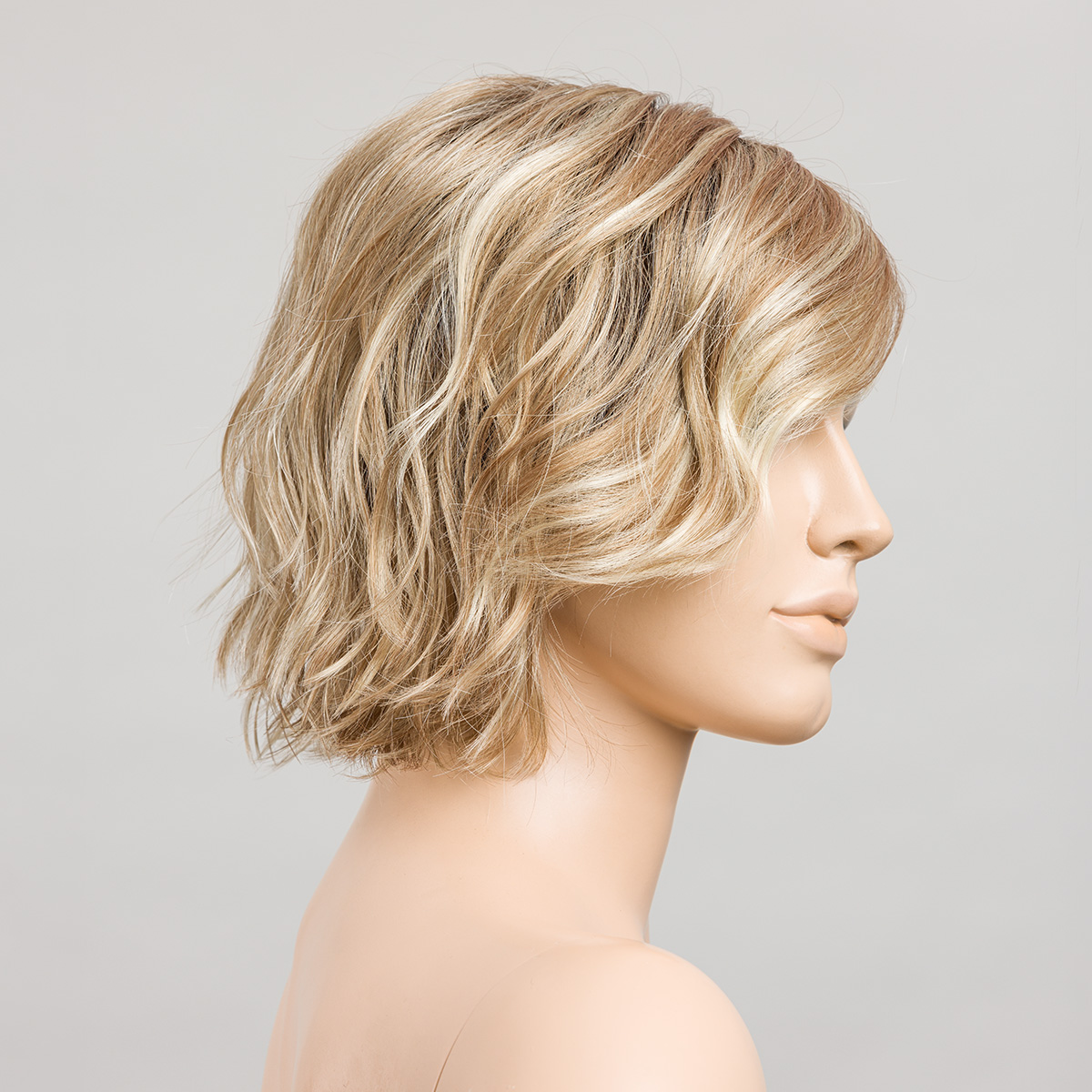 Peruka syntetyczna piaskowy blond z odrostem DANCE MONO PART sandyblonde/rooted