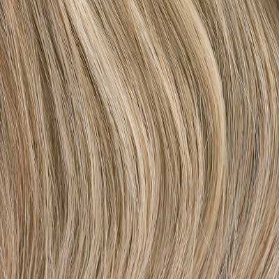 Topper syntetyczny z włosa termoodpornego wielotonowy piaskowy blond z odrostem ANISE sandmulti/rooted