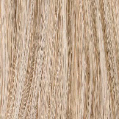 Dopinka typu gniazdko z włosów syntetycznych jasny szampański blond GIN lightchampagne/mix