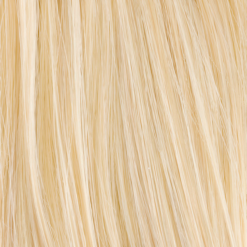 Okrągła treska typu gniazdko z włosów naturalnych pastelowy blond ICE pastelblonde/mix