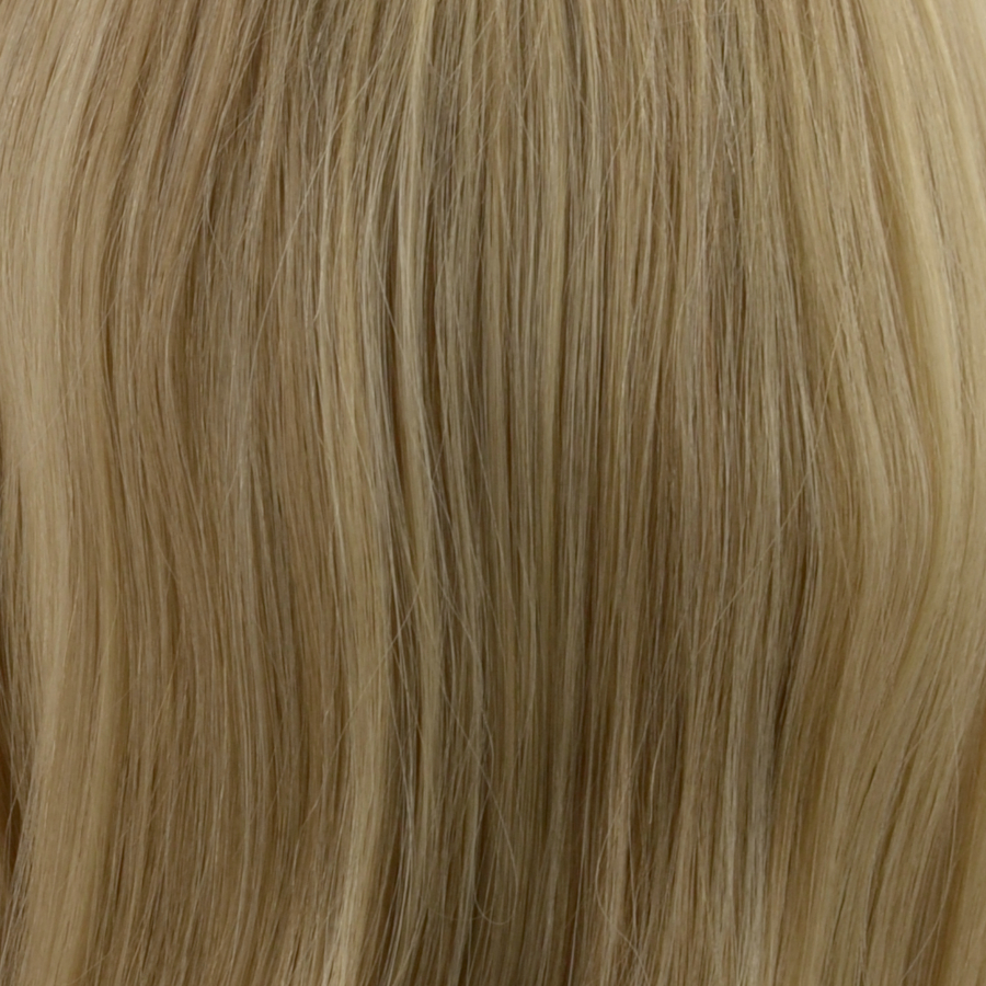 Peruka naturalna z włosów azjatyckich średni blond z refleksami TAHITI 10/16R+16H