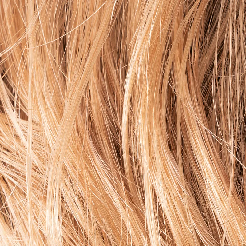 Krótka peruka damska syntetyczna karmelowy blond ESCAPE SOFT toffeeblonde rooted