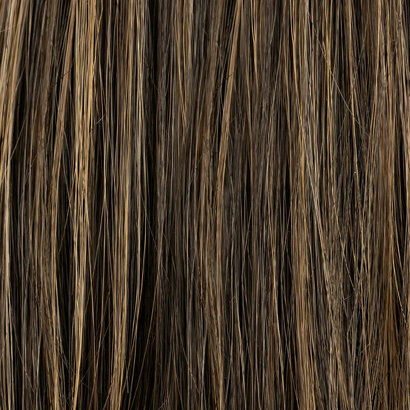 Peruka damska syntetyczna kawowy brąz z refleksami TREASURE SOFT coffeebrown lighted