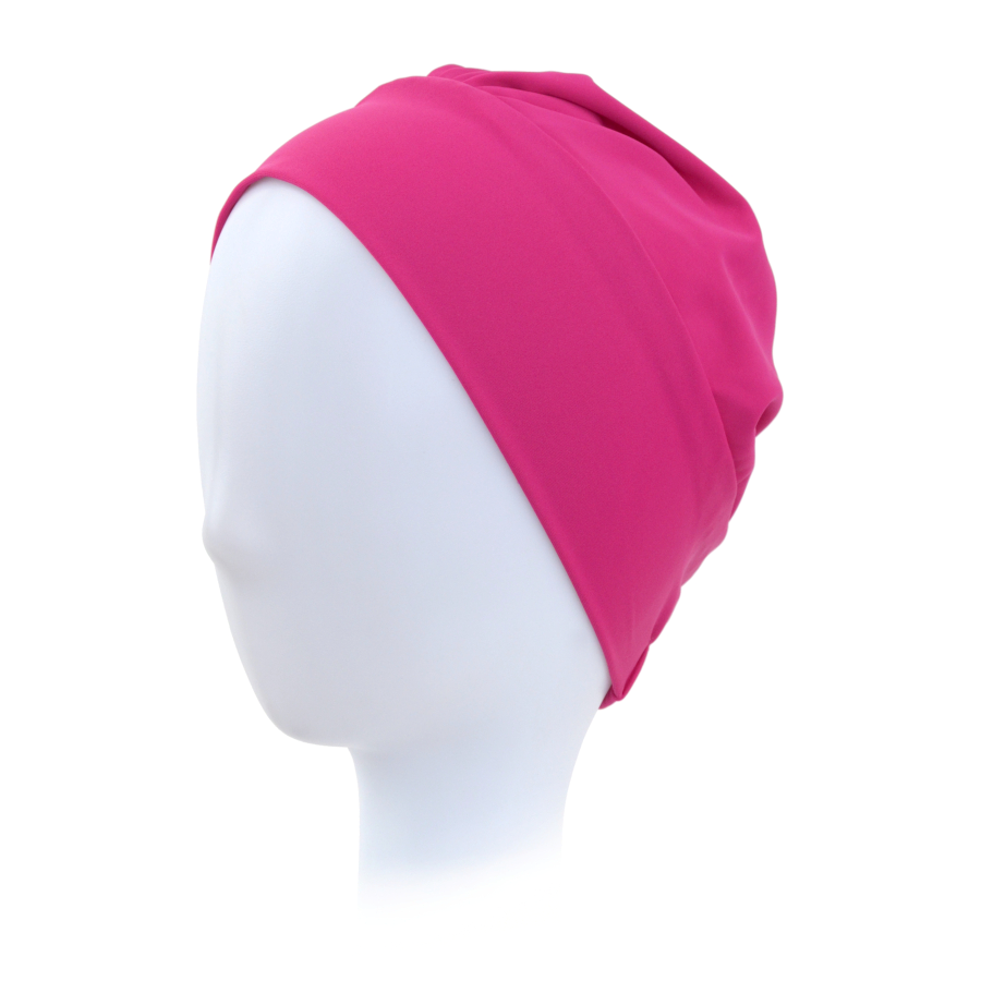 Turban do pływania różowy AQUA3 pink