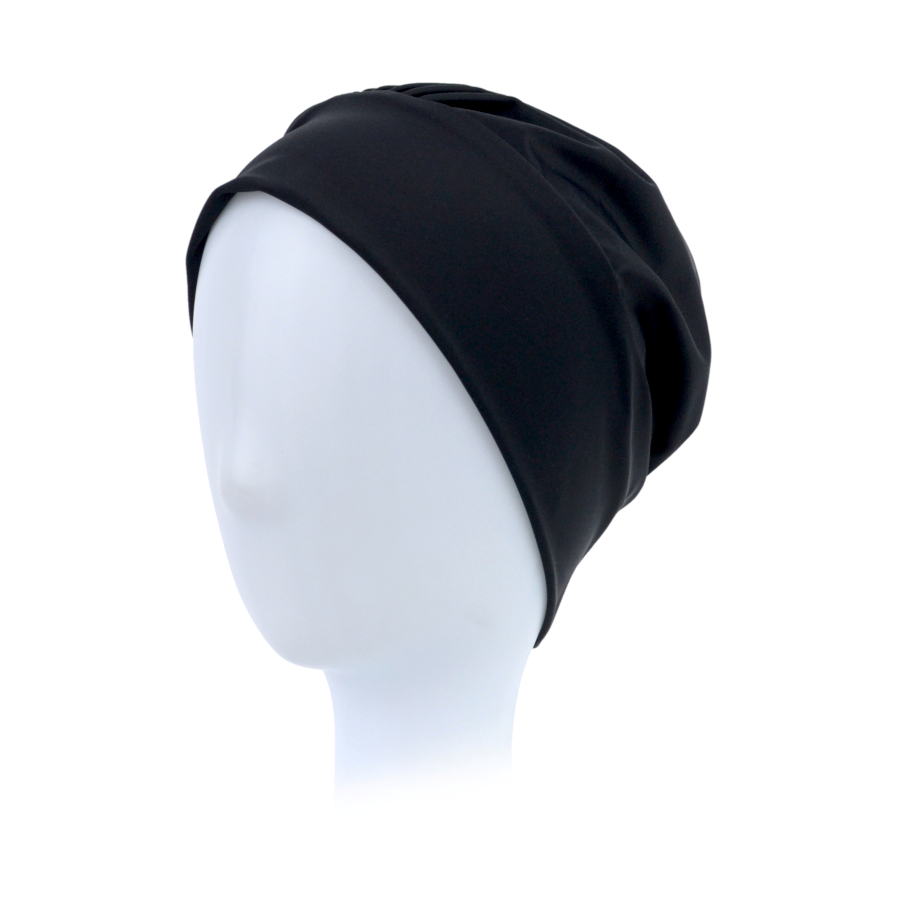 Turban do pływania czarny AQUA3 black