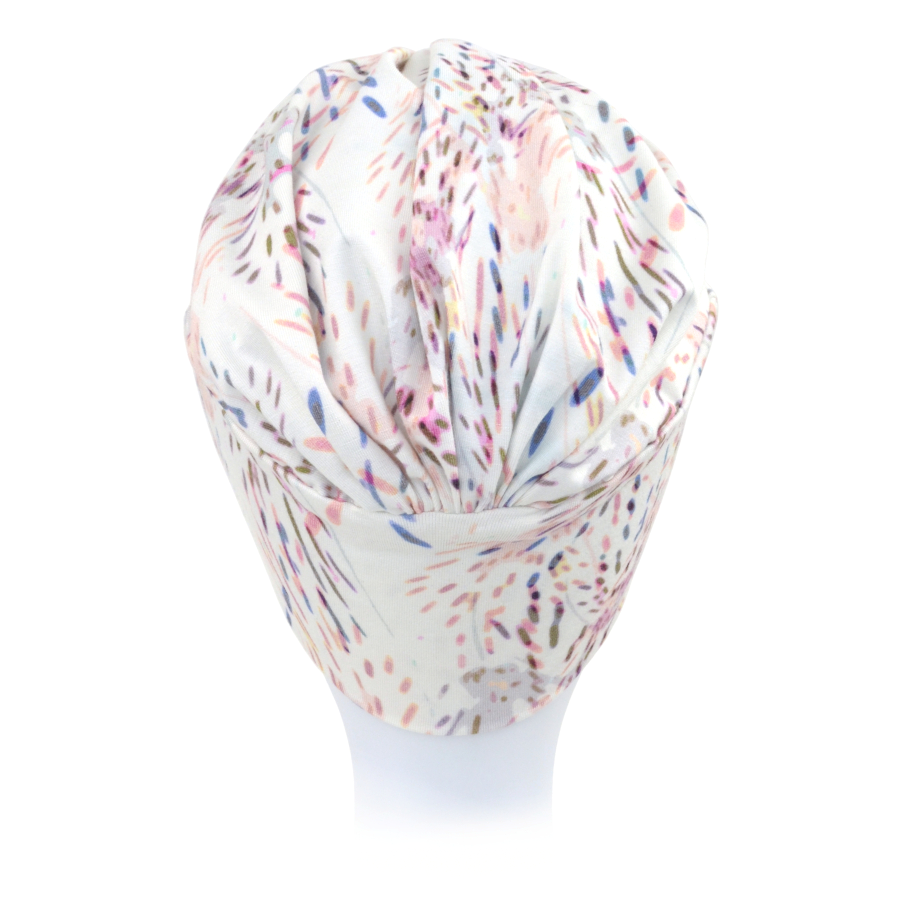 Przylegający turban w delikatne wzory ELA 109