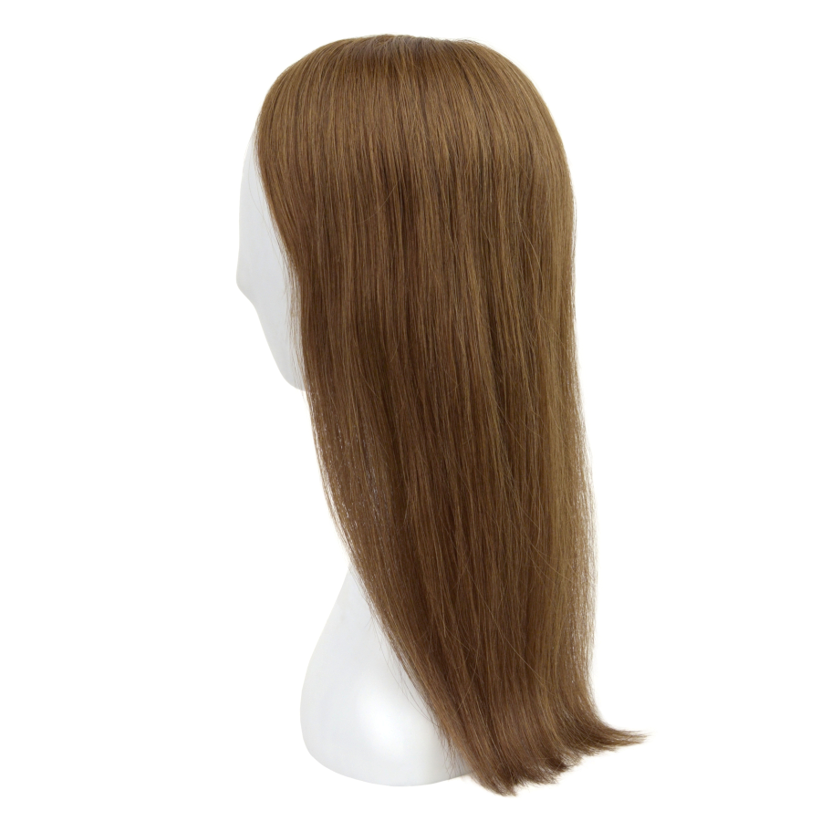 Topper z naturalnych włosów słowiańskich średni brąz DOP 600/60 40cm 10/30