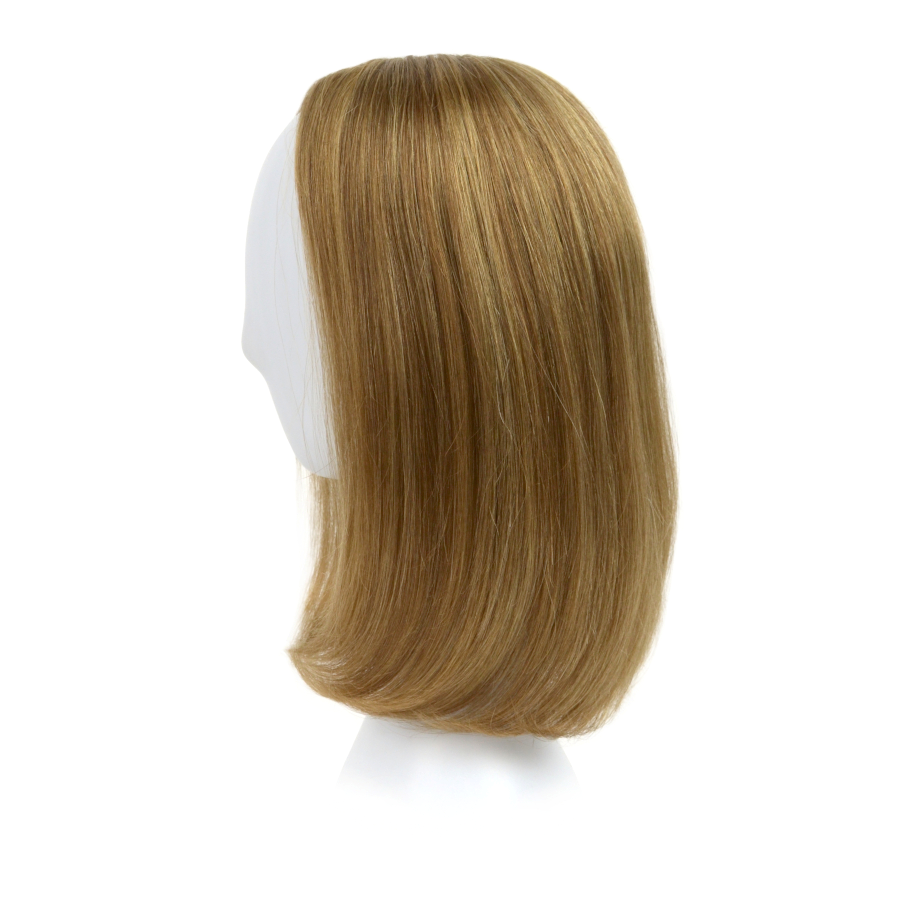 Topper z naturalnych włosów słowiańskich ciepły blond DOP 600/84 35cm 8/10 + 12/14H