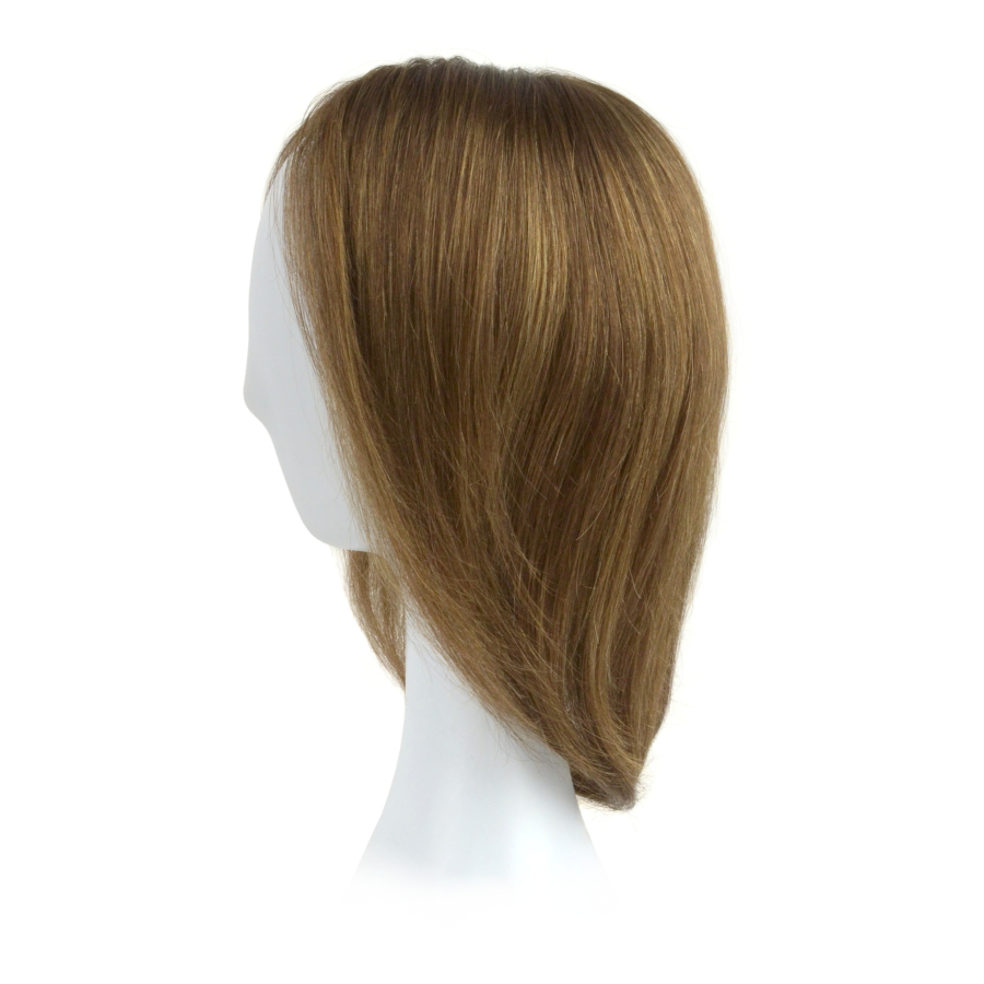 Topper naturalny z włosów słowiańskich brąz z blond refleksami DOP 600/90 30cm 6/8 + 8/12H