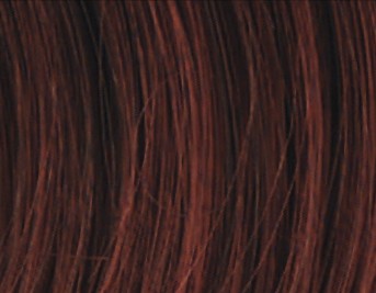 Peruka z włosów syntetycznych kasztanowy z odrostem BROOKLYN MONO auburn/rooted*
