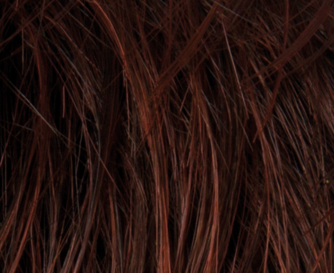 Peruka z włosów syntetycznych kasztanowy brąz FOX darkauburn/mix*