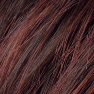 Peruka z włosów syntetycznych brąz z wiśniowymi refleksami BLUES darkcherry/mix