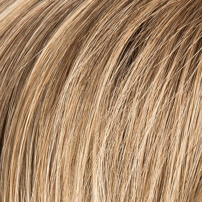 Peruka asymetryczna damska z długą grzywką piaskowy ciemny blond z odrostem RICH MONO darksand/rooted