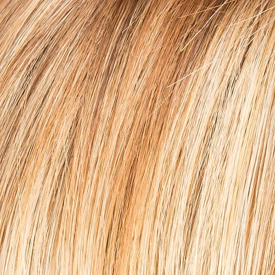 Damska peruka z włosów syntetycznych bursztynowy blond z odrostem YOUNG MONO lightbernstein/rooted