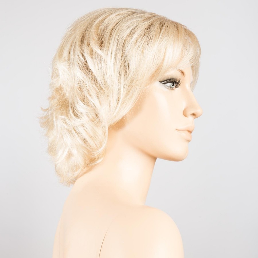 Peruka z włosów syntetycznych jasny szampański blond z odrostem BLOOM lightchampagne/rooted