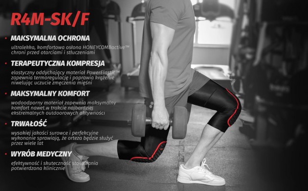 Orteza kolana R4M-SK/F Orteza kolana R4M-SK/F