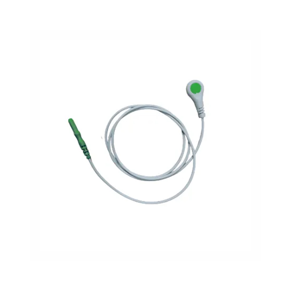 Przewód do elektrod EKG zielony 80cm