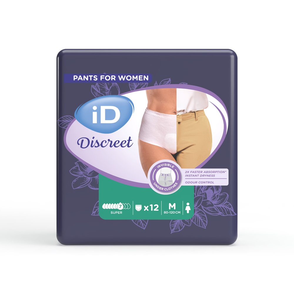 Majtki chłonne dla kobiet iD Discreet Super