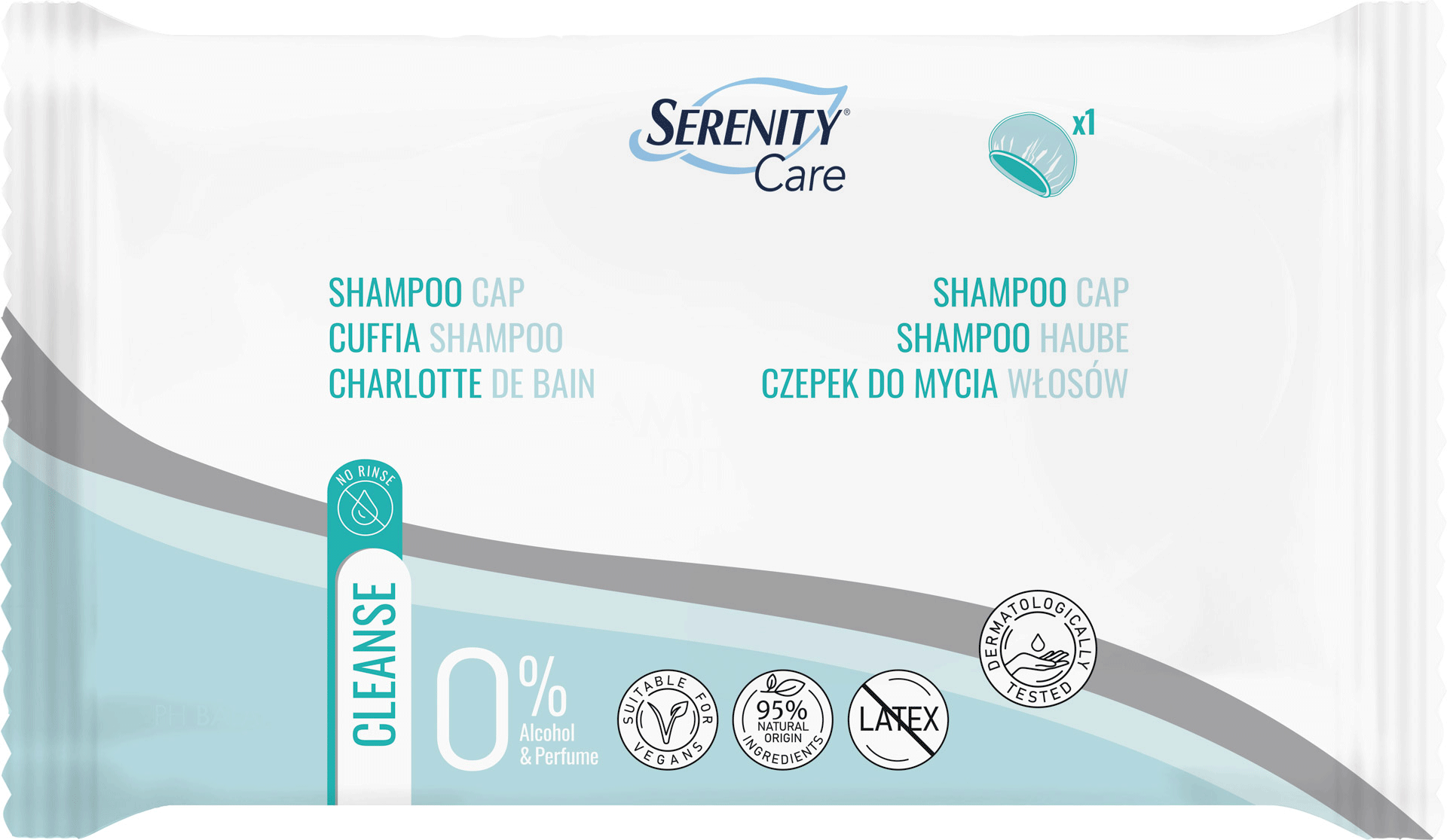 Czepek do mycia włosów SHAMPOO CAPS