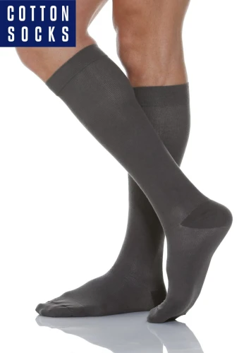 Podkolanówki przeciwżylakowe bawełniane 2 stopień ucisku 22-27 mmHg RelaxSan Cotton Socks
