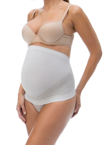 Pas ciążowy ze srebrem RelaxSan - RelaxMaternity- rozmiar XXL