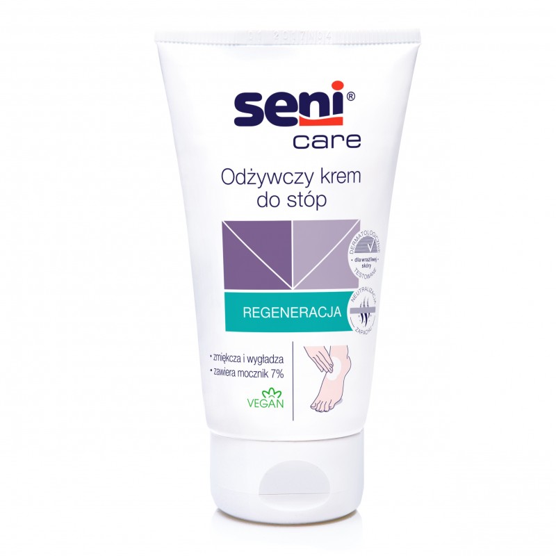 Odżywczy krem do stóp Seni Care 7% mocznik