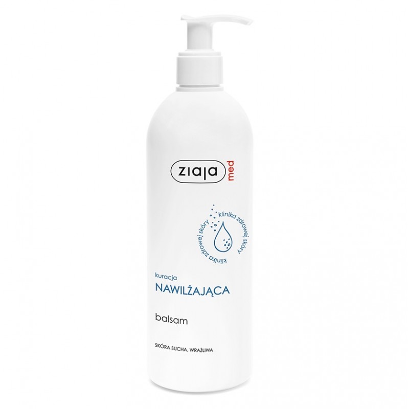Balsam do skóry suchej i wrażliwej Ziaja Med Kuracja Nawilżająca 500ml