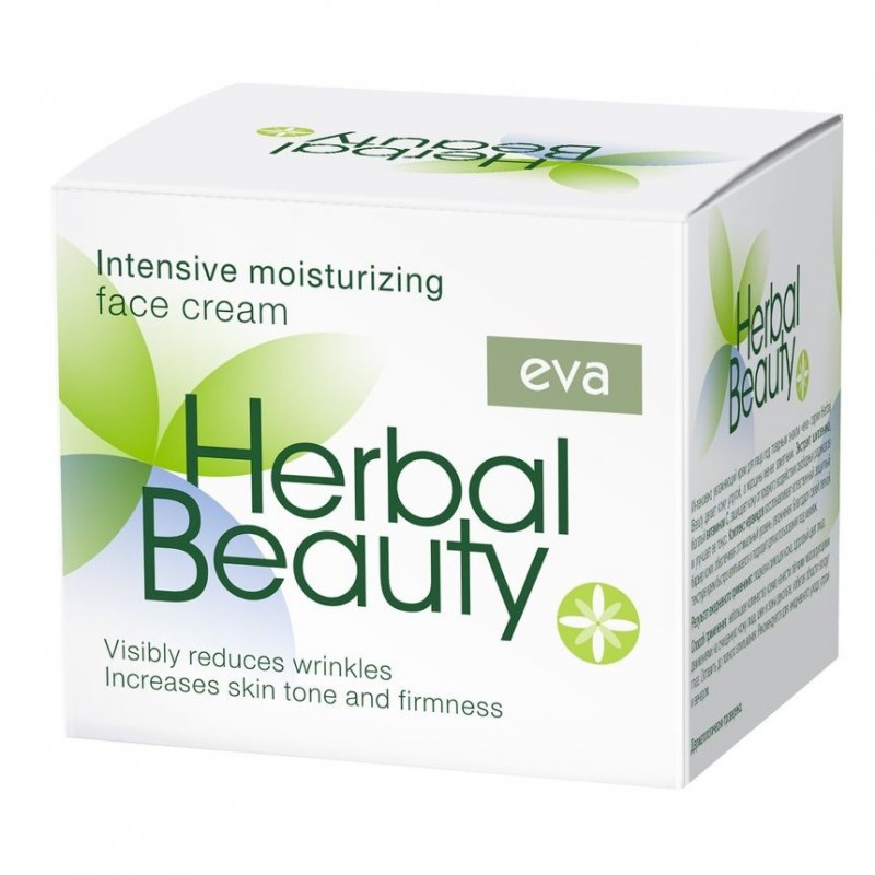 Intensywnie nawilżający krem do twarzy Eva Herbal Beauty 50 ml