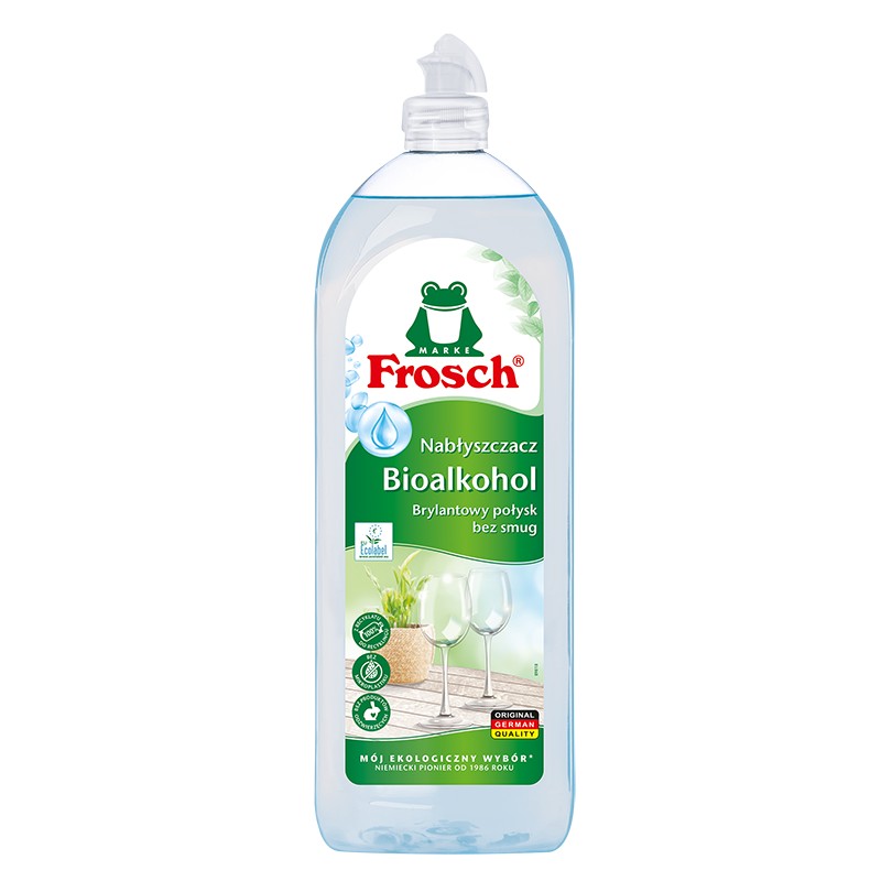 Nabłyszczacz do zmywarki Bioalkohol Frosch 750 ml