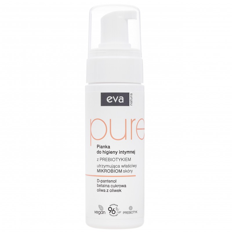 Pianka do higieny intymnej z prebiotykiem Eva Natura Pure 150 ml