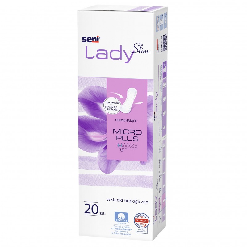 Wkładki urologiczne dla kobiet Seni Lady Slim Micro Plus