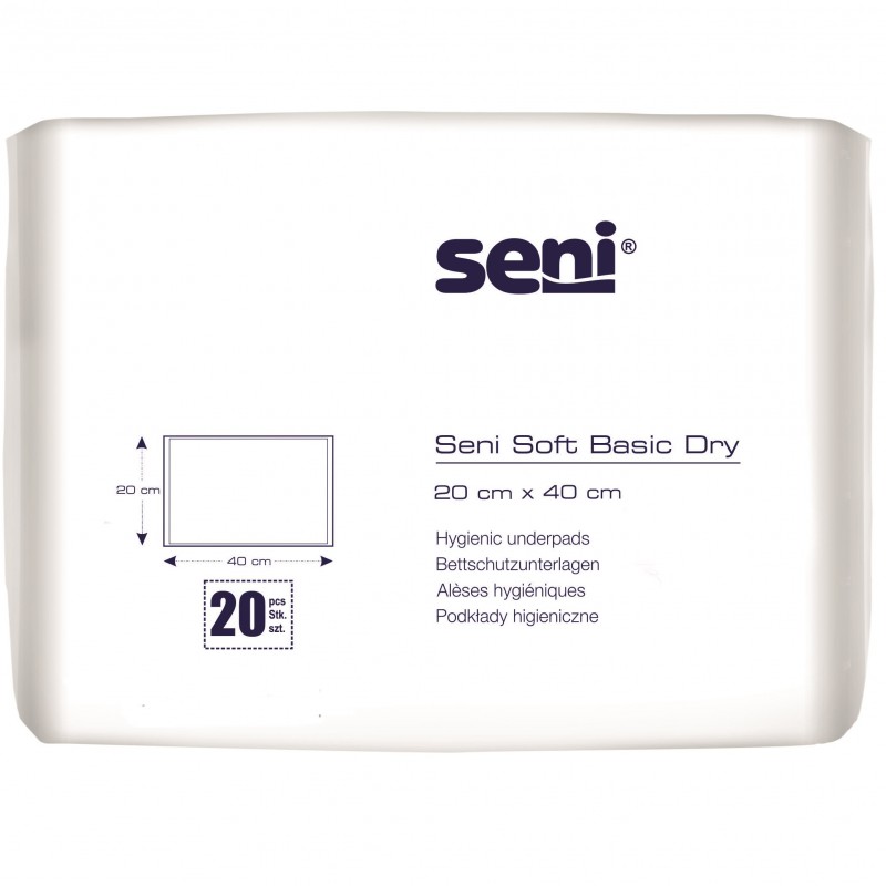 Podkłady higieniczne Seni Soft Basic Dry