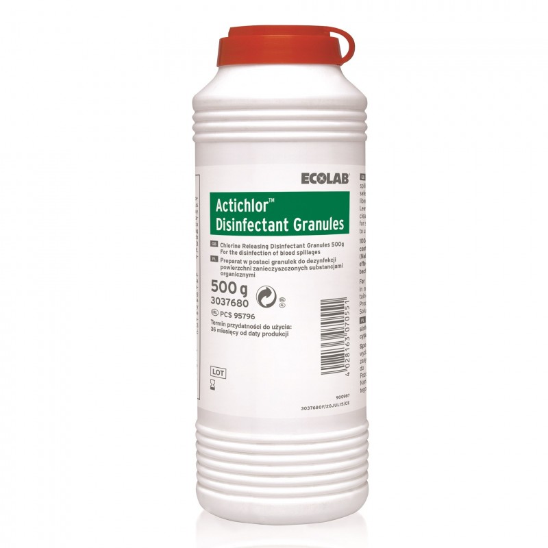 Actichlor Granules preparat do zasypywania krwi i wydzielin Ecolab