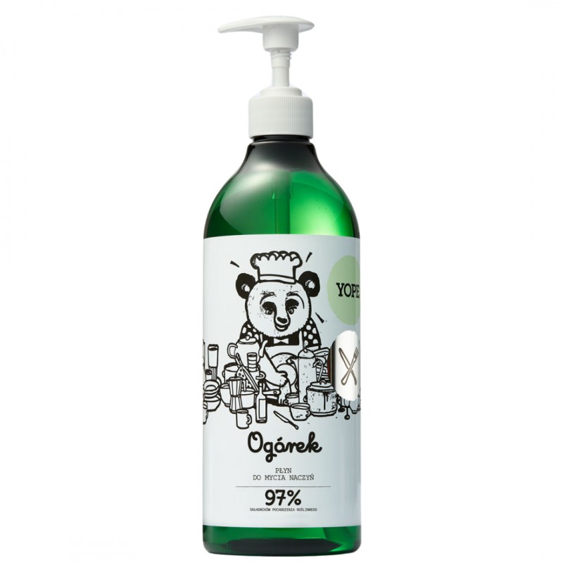 YOPE Płyn do mycia naczyń Ogórek 750 ml