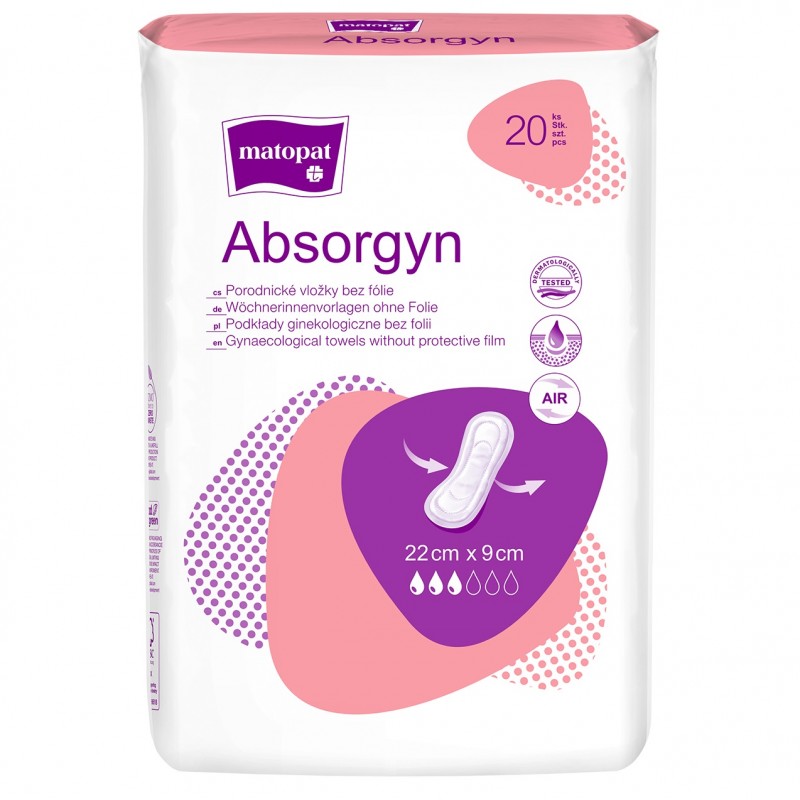 Podkłady ginekologiczne Absorgyn Matopat 20 szt.