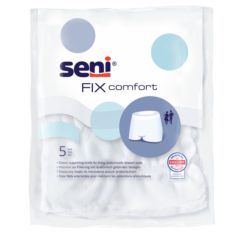 Majtki mocujące wielorazowe Seni FIX COMFORT 5 szt.