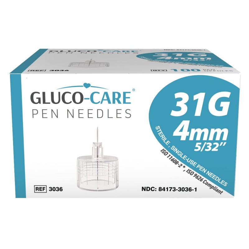 Igły do penów insulinowych Gluco-Care Medivena 100 szt.