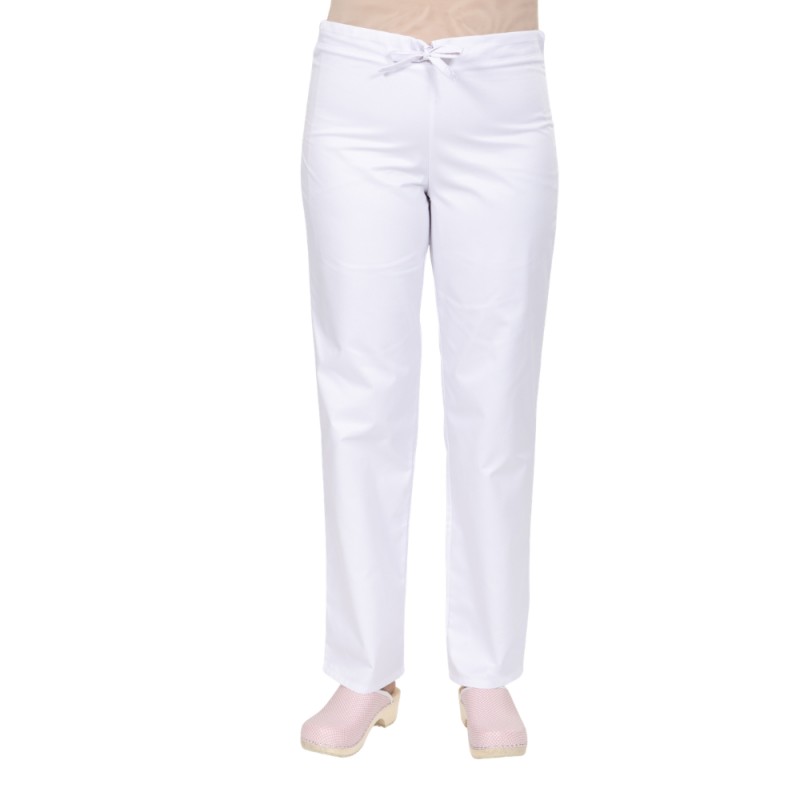 Spodnie MEDIFIT model 45 unisex Matopat Białe