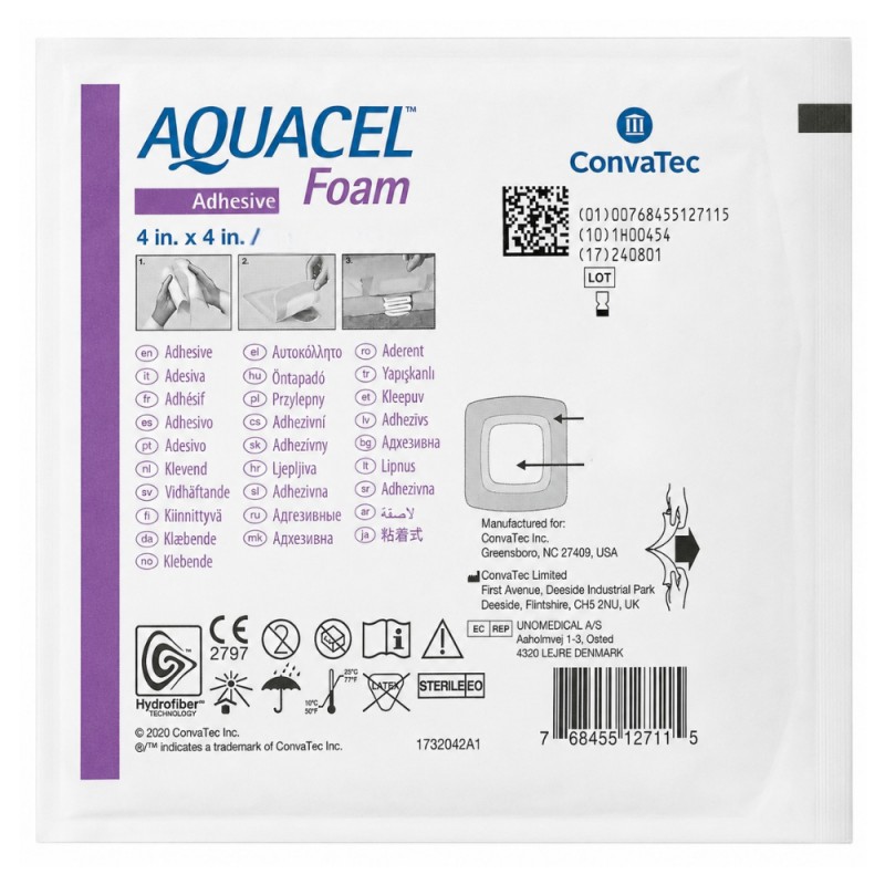 Opatrunek piankowy przylepny ConvaTec Aquacel Foam 1 szt.