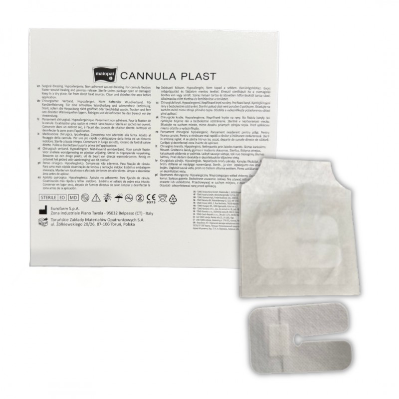 Opatrunek do mocowania kaniul Cannula Plast Matopat
