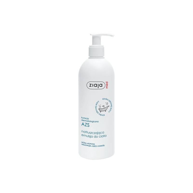 Emulsja do ciała Ziaja Med AZS, natłuszczająca 400ml