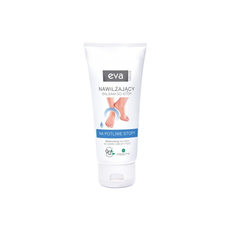 Nawilżający balsam do stóp z tendencją do pocenia się Eva Natura 75 ml