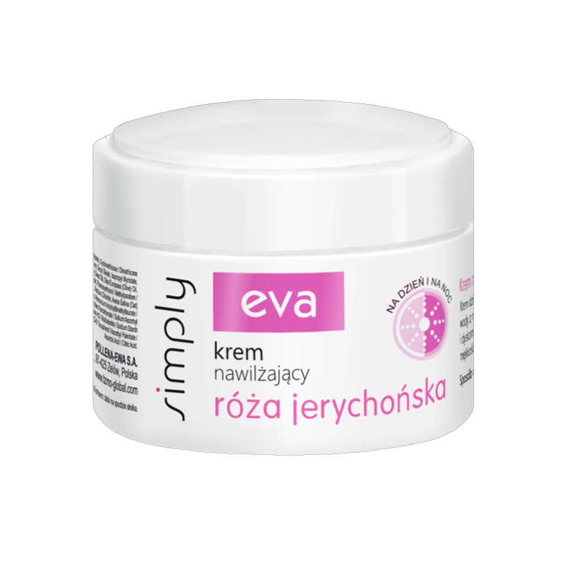 Krem nawilżający z różą jerychońską Eva Simply 50 ml