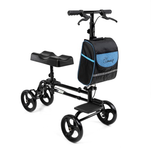 Knee Walker - Podpórka czterokołowa aluminiowa z podparciem na kolano
