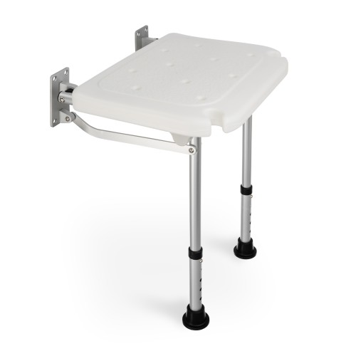 Taboret prysznicowy przyścienny, składany - model JMC-C 5105