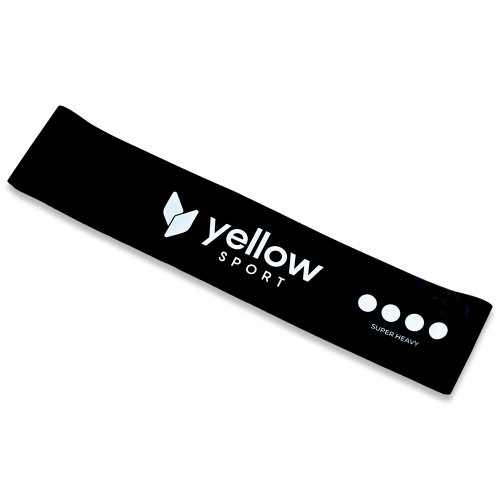Taśma do ćwiczeń yellowLOOP band czarny (15-20kg)