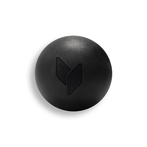 yellowMASSAGE Ball silikonowa piłeczka do masażu, czarna